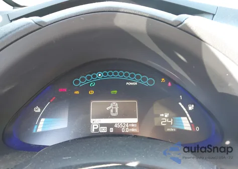 2016 Nissan Leaf Sv z USA, uszkodzony, nr VIN 1N4BZ0CP7GC304450